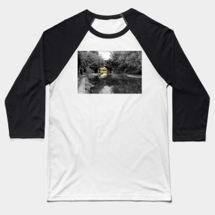 Romantic bridge in the Regents Canal, Hackney, London Baseball T-Shirt